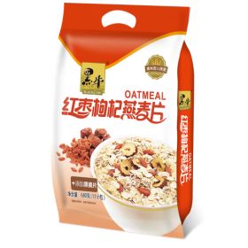 黑牛 680g 红枣枸杞燕麦片  