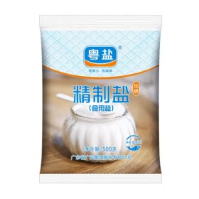 粤盐 500g 加碘精制食用盐 