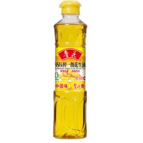 鲁花  500ml  压榨一级花生油