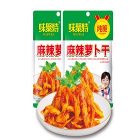 味聚特 80g 麻辣萝卜干 