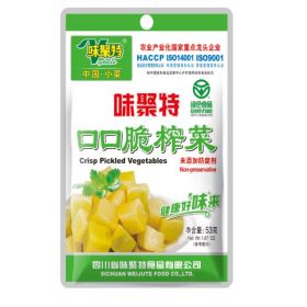 味聚特 53g  口口脆榨菜 