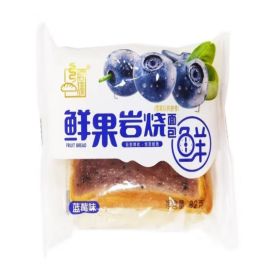 游世佳族 82g  岩烧吐司 蓝莓味 