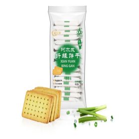 阿尔发 225g 纤缘饼干香葱味 