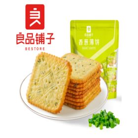 良品铺子 300g  香葱薄饼 
