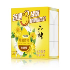 六神 金盏菊除菌香皂 125g*3 